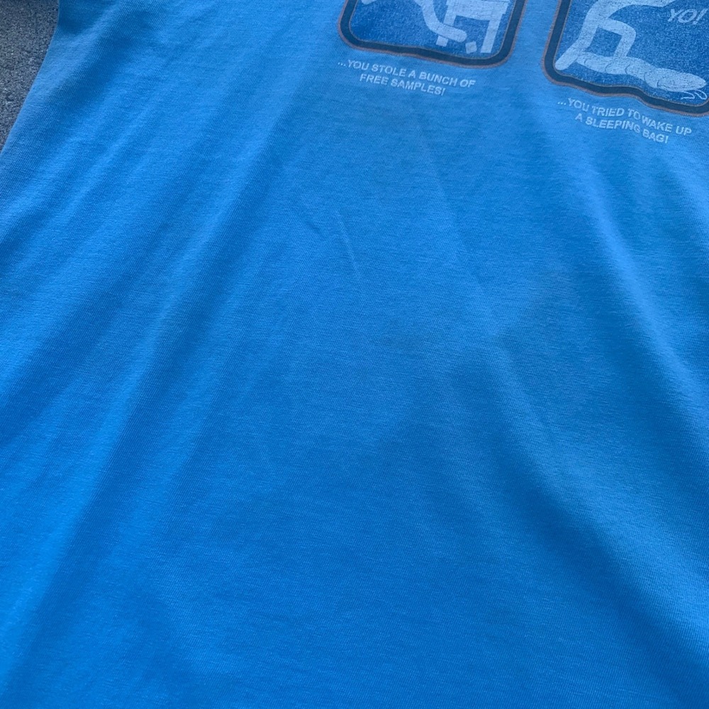 Vintage Top Heavy You're So Dumb Graphic T-Shirt Blue XL Funny Novelty Tee - Picture 9 of 10